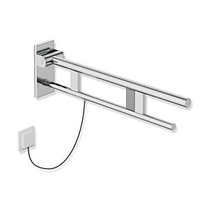 Hewi System 900 bras de support 900.50.15440 de projection 700 mm, Inox chrome, droite