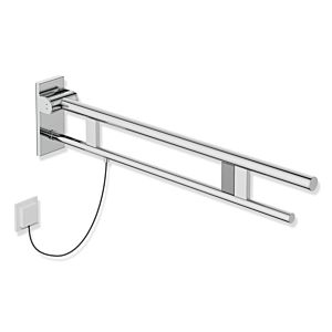 Hewi System 900 support rail 900.50.15740 projection 900 mm, Stainless Steel chrome-plated, right