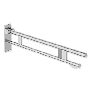 Hewi System 900 bras support de projection 900.50.174XA 900 mm, Inox sol mat, à droite, WC support de papier / radio - rinçage gâchette