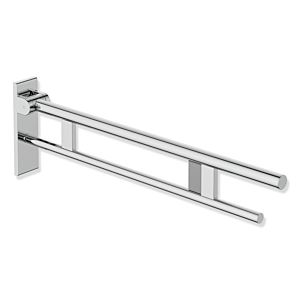 Hewi System 900 bras de support 900.50.18140 de projection 850 mm, Inox chrome, à droite, au ras déclenchement Radio