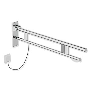 Hewi System 900 bras de support 900.50.19040 de projection 900 mm, Inox chrome, droite