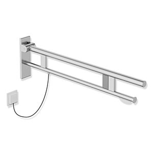 Hewi System 900 support rail 900.50.190XA projection 900 mm, Stainless Steel ground matt, right