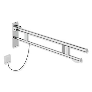 Hewi System 900 bras de support 900.50.19840 de projection 900 mm, Inox chrome, droite