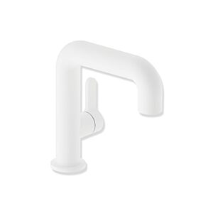 Robinet de lavabo Hewi AQ111 AQ1.12M11160DX sans bonde, blanc mat profond thermolaqué