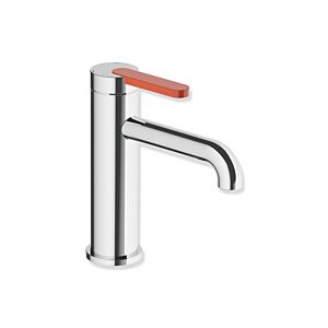 Hewi AQ477 washbasin tap AQ1.12M1134036 without drain fitting, chrome, coral handle