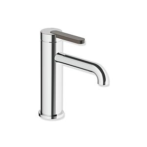 Mitigeur de lavabo Hewi AQ477 AQ1.12M1134084 sans bonde, chromé, poignée couleur umbra
