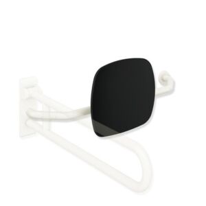 Hewi 801 backrest 801.51.9273R99 distance to wall 230mm, right, backrest jet black, pure white