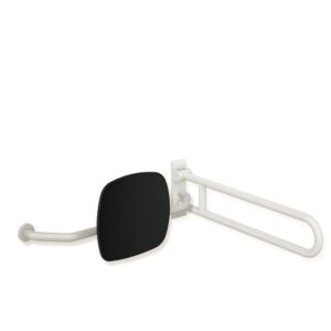 Hewi 801 backrest 801.51.9273L84 distance to wall 230mm, right, backrest jet black, umbra
