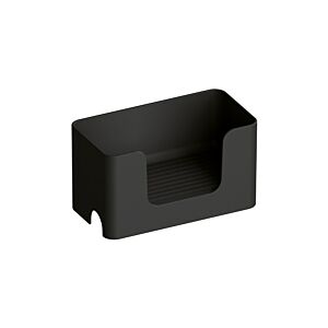 Hewi 802 Boîte de rangement LifeSystem 802.03B20090 à fixer sur le système de tringles, mat, noir profond