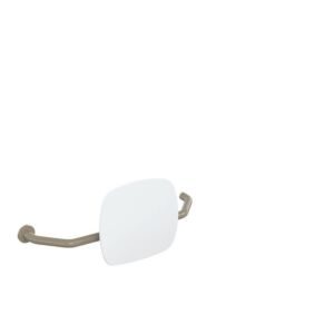 Hewi 801 backrest 801.51.9271L86 distance to wall 230mm, right, backrest signal white, sand