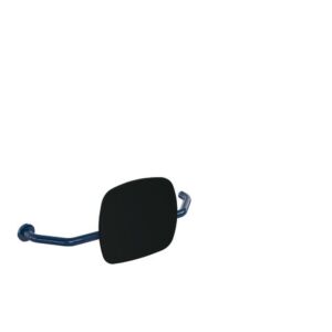 Hewi 801 backrest 801.51.9273L50 distance to wall 230mm, right, backrest jet black, steel blue