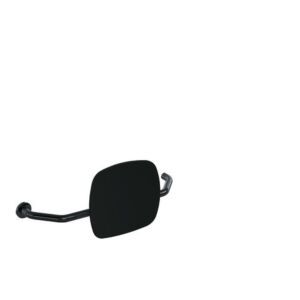 Hewi 801 backrest 801.51.9273L90 distance to wall 230mm, right, backrest jet black, jet black