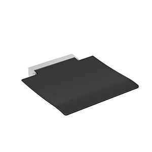 Hewi 450 siège rabattable 950.51.210XA92 450 x 463 x 107 mm, surface d&#39;assise gris anthracite, finition satinée