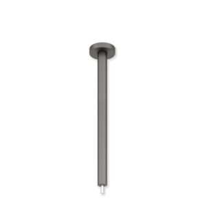 Hewi System 900 suspension au plafond 900.34.00160SC A = 400 mm, Inox revêtement par poudre gris foncé, perle mica profond mat