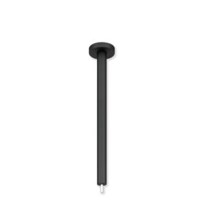 Hewi System 900 suspension de plafond 900.34.00160DC A = 400 mm, Inox revêtement par poudre noir mat profond