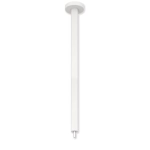 Hewi System 900 ceiling suspension 900.34.00260DX A = 500 mm, Stainless Steel powder-coated white deep matt