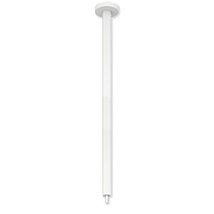 Hewi System 900 Deckenabhängung 900.34.00360DX A = 600 mm, Edelstahl pulverbeschichtet weiß tiefmatt