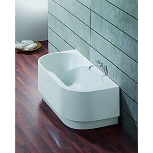 Hoesch Spectra Badewanne 3663.010 weiß, 170x80cm, Vorwand