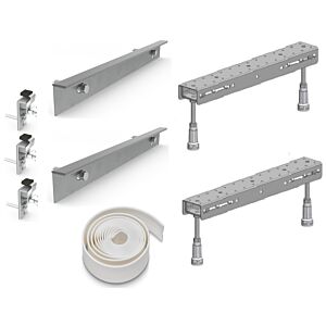 Hoesch Badewannen-Montageset 6911 bestehend aus 690705, 690401, 69192 und 6915