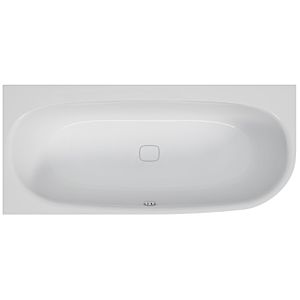 Hoesch iSENSI Eck-Badewanne 3977.010 weiß, 160x75cm, linke Ausführung