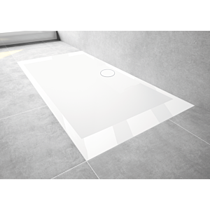 Receveur de douche Hüppe Easy Step 215120055 140 x 90 cm, blanc