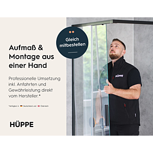 Hüppe Easy Step Duschwanne 215120055 140 x 90 cm, weiß