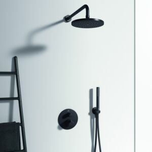 Ideal Standard Ceratherm T100 Einzel-Thermostat A5813XG Unterputz, Bausatz 2, silk black