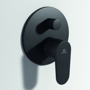 Ideal Standard Cerafine O kit de finition A7350XG Silk Noir, encastré, 2 Verbraucher