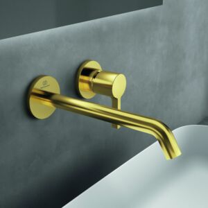 Ideal Standard Joy A7379A2 for wall- Ideal Standard Joy mixer, spout 220 mm, brushed gold