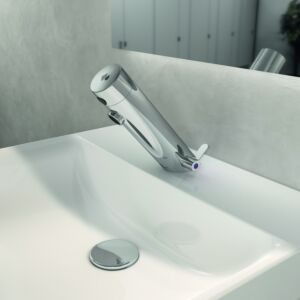 Ideal Standard Sensorflow Sensor - mitigeur lavabo A7559AA avec mix, à piles, 6V, chromé