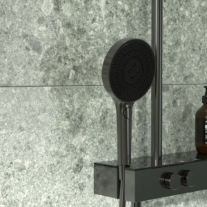 Ideal Standard Solos 3-function hand shower A7896A5 Ø 13 cm, Magnetic Grey