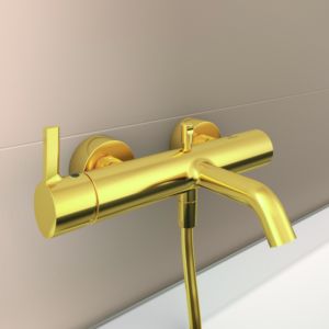 Ideal Standard Joy Wannenarmatur BC786A2 Aufputz, Brushed Gold