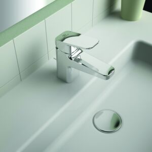 Ideal Standard CeraPlan mitigeur lavabo BD204AA projection 99mm, chromé, avec métal garniture de vidange