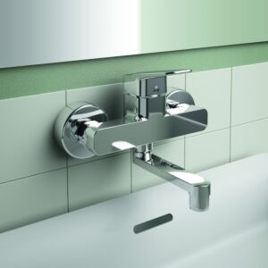Ideal Standard CeraPlan mur mitigeur lavabo BD241AA projection 148-153mm, chromé