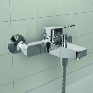 Ideal Standard CeraPlan mitigeur de bain BD272AA en saillie, saillie 206 mm, chromé