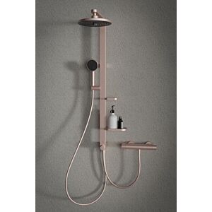 Ideal Standard Alu+ Colonne de douche BD585RO non thermostatique, rosé