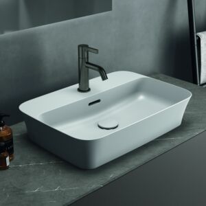 Ideal Standard Ipalyss E2077V1 55x38x14.5cm, with overflow, 2000 tap hole, silk white