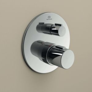 Ideal Standard Ceratherm T100 final installation set A5814AA for concealed bath thermostat, kit 2, chrome