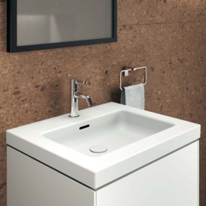 Ideal Standard Extra lavabo T435801 trou pour 2000 , avec trop-plein, 610 x 510 x 150 mm, blanc