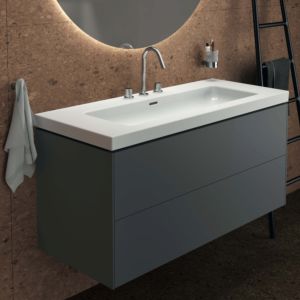 Ideal Standard Extra lavabo T437201 3 trous pour robinetterie, avec trop-plein, 1210 x 510 x 150 mm, blanc