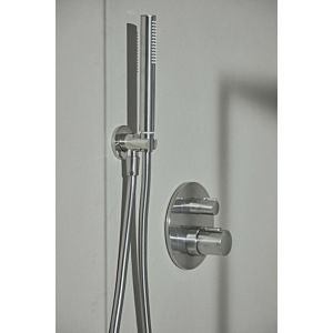 Ideal Standard CeraTherm Navigo Brausethermostat A7295GN rund, Fertigmontageset, silver storm, Unterputz