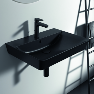 Ideal Standard Connect Air lavabo E0298V3 noir, 600x460mm, noir soie