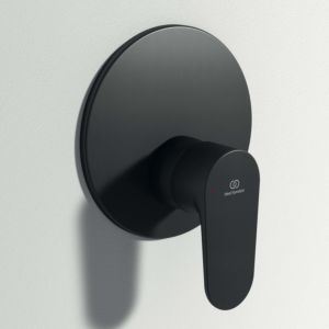 Ideal Standard Cerafine O kit de finition A7349XG Silk Noir, encastré, 1 Verbraucher