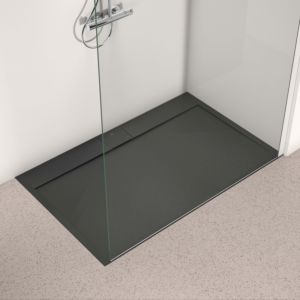 Ideal Standard Ultra Flat S i.life rectangular shower tray T5222FV 140 x 90 x 3.2 cm, slate