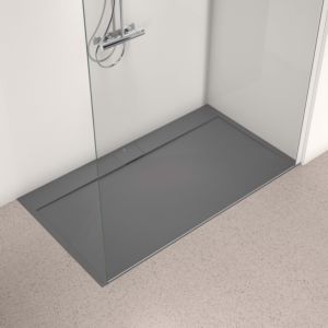 Ideal Standard Ultra Flat S i.life rectangular shower tray T5226FS 160 x 90 x 3.2 cm, quartz grey