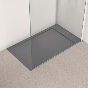 Ideal Standard Ultra Flat S i.life rectangular shower tray T5233FS 120 x 70 x 3.2 cm, quartz grey