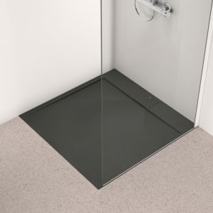 Ideal Standard Ultra Flat S i.life shower tray T5234FV 100 x 100 x 3.2 cm, slate, square