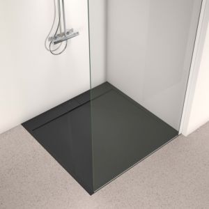 Ideal Standard Ultra Flat S i.life shower tray T5242FV 120 x 120 x 3.2 cm, slate, square