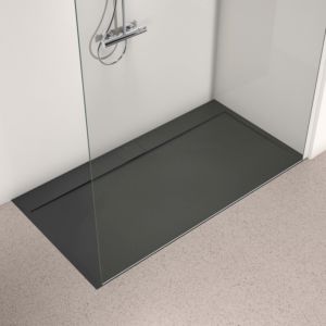 Ideal Standard Ultra Flat S i.life Rechteck-Brausewanne T5239FV 170 x 90 x 3,2 cm, Schiefer