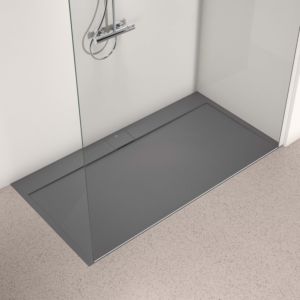 Ideal Standard Ultra Flat S i.life rectangular shower tray T5239FS 170 x 90 x 3.2 cm, quartz grey